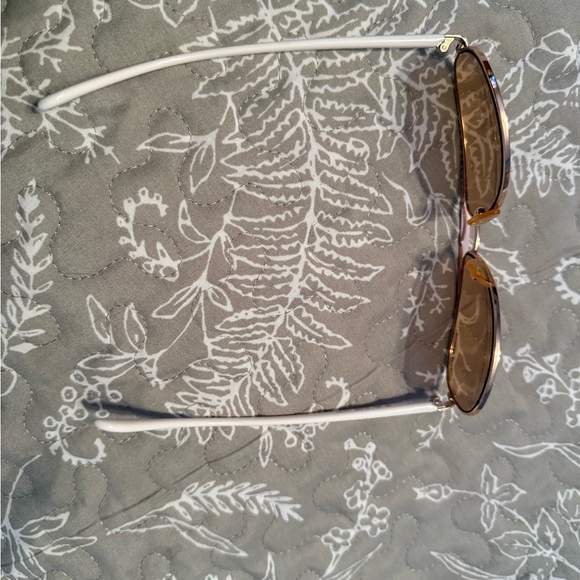 Michael Kors Collection Gold Sunglasses Aviator Style - Picture 3 of 8